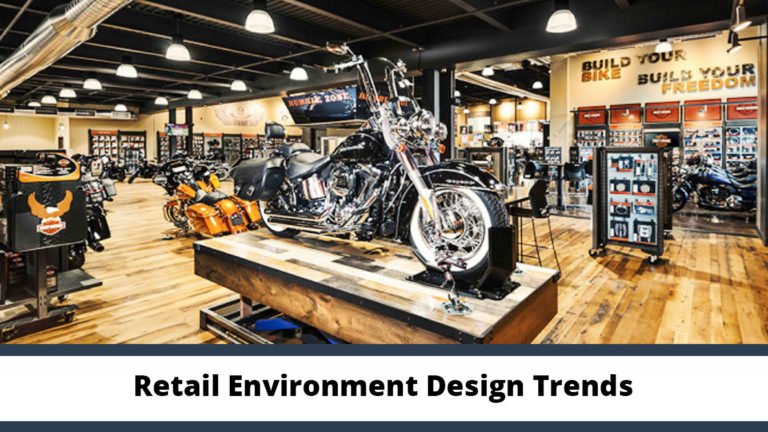 Harley Davidson retail showroom