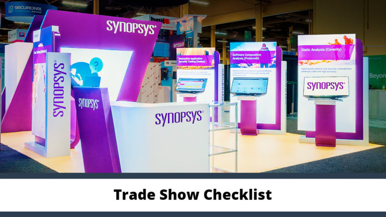 Synopsys trade show booth